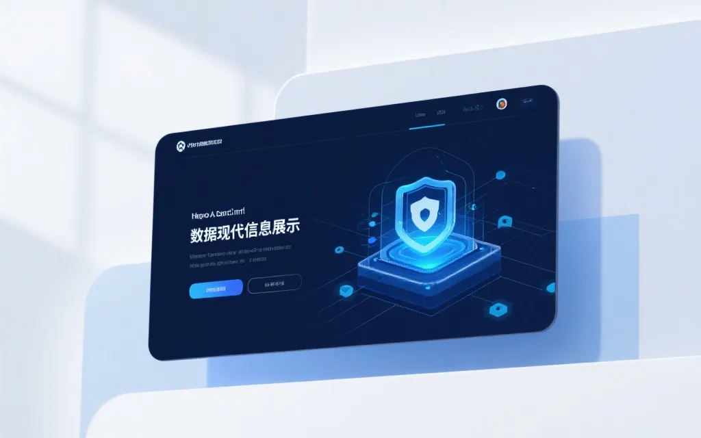 简洁安全的信息发布页面设计